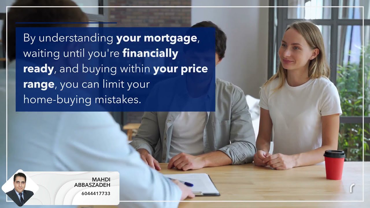 Roya Homes - The 4 Biggest Home Buying Mistakes You May Be Making - 25 Jan 2021