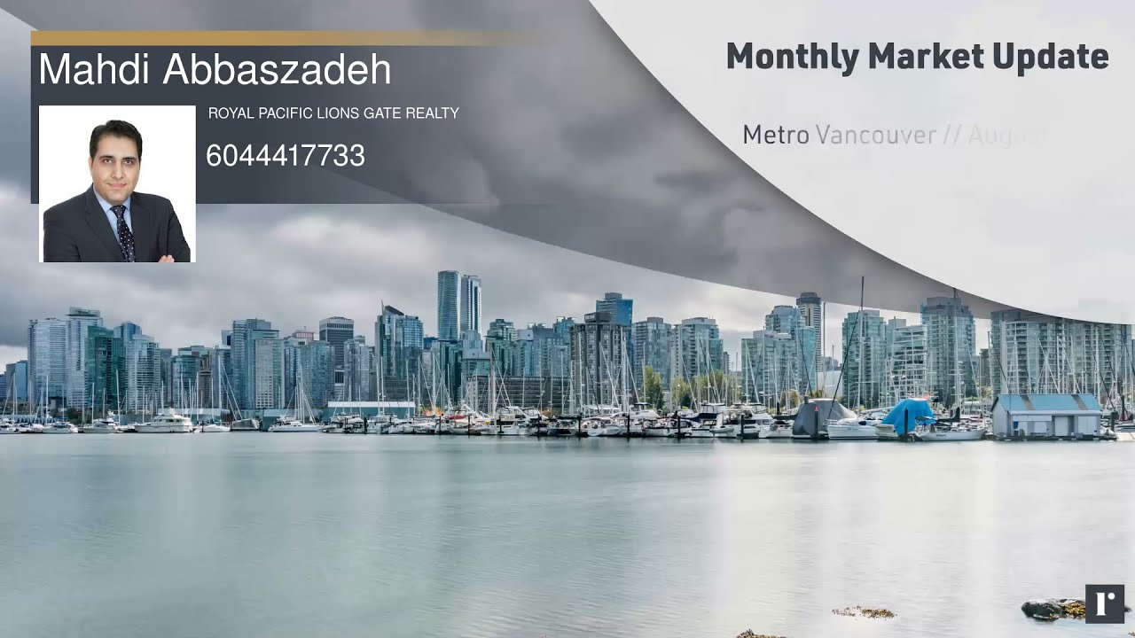 Monthly Market Update - Greater Vancouver - 06 Aug 2020