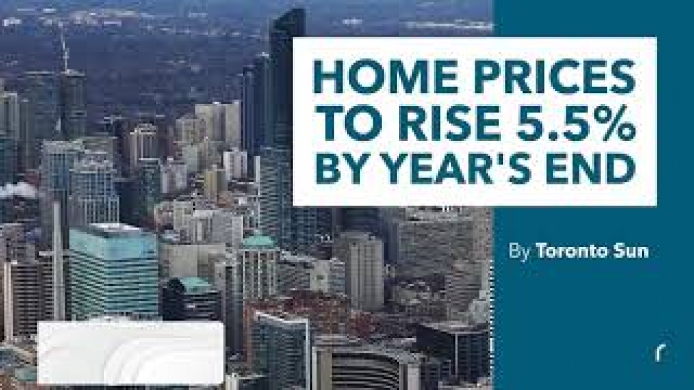 Home prices to rise 5.5% by year's end -15 Mar 2021