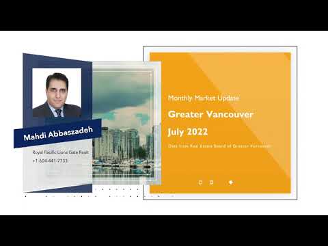Greater Vancouver Market Update  - 04 Aug 2022