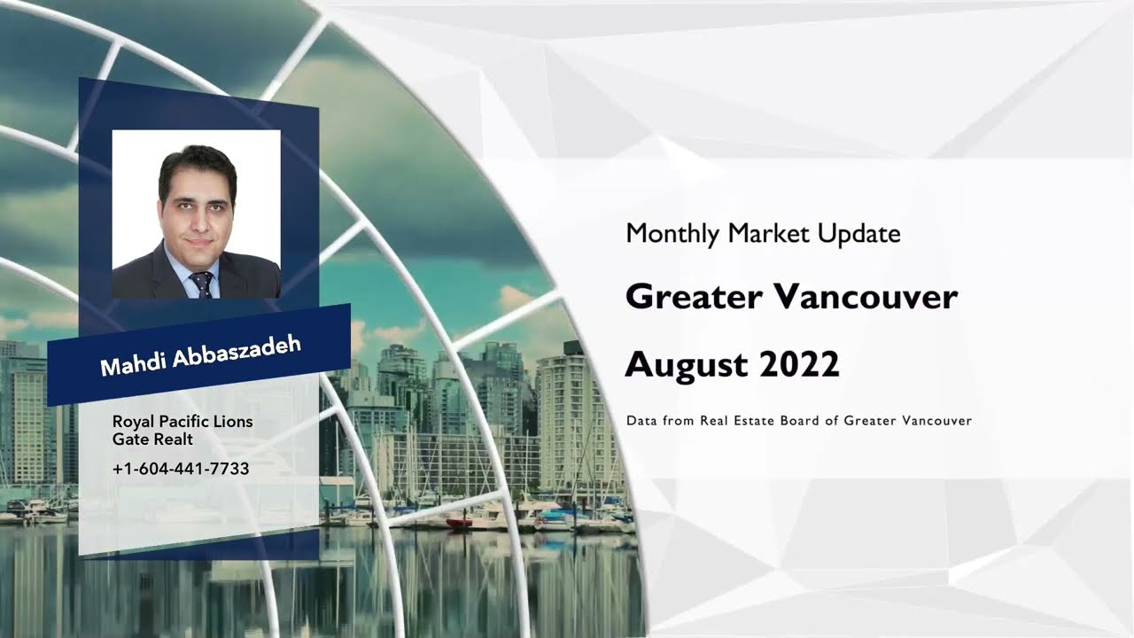 Greater Vancouver Market Update - 05 Sep 2022